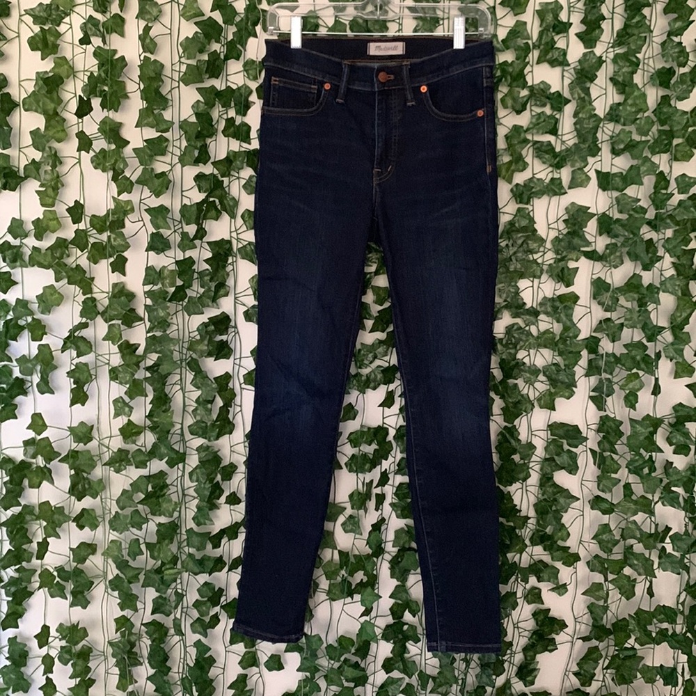Madewell 9" High-Rise Skinny Jeans in Larkspur Wash: Tencel™ Edition
